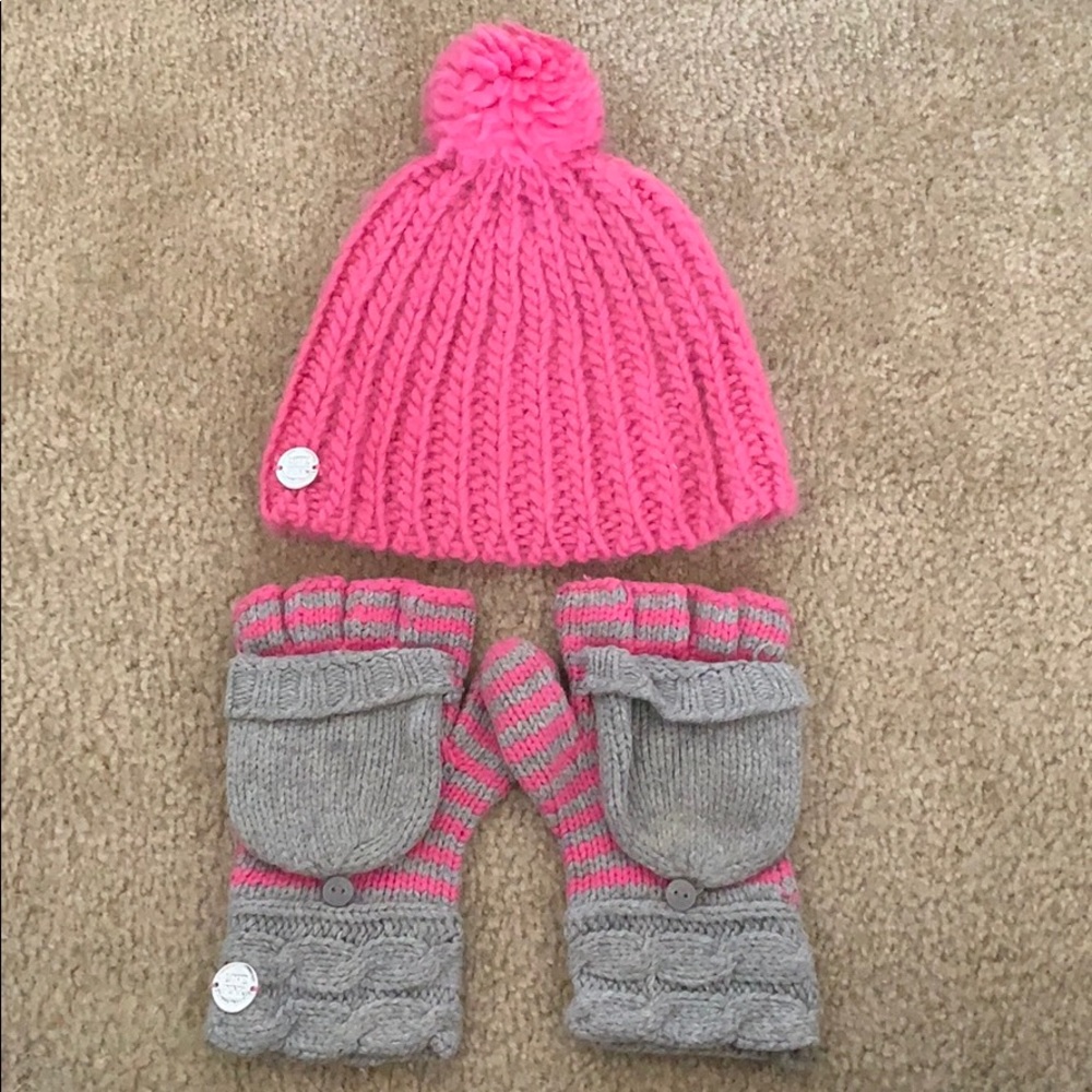 PINK Hat and Glove Bundle 💕